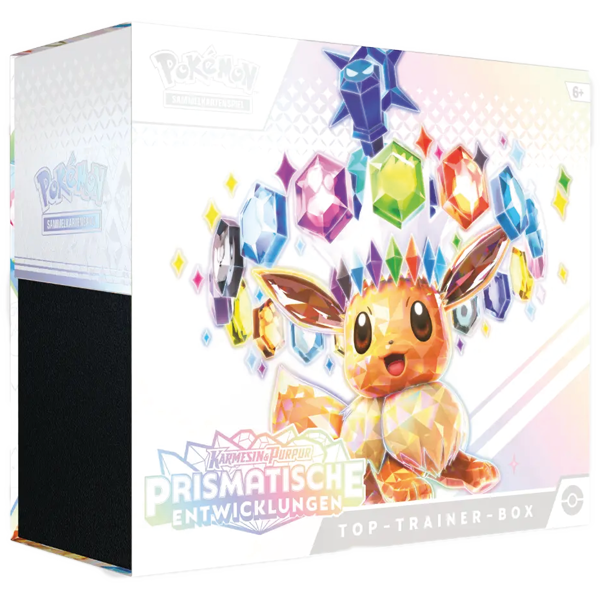Pokémon: Karmesin & Purpur - Prismatische Entwicklungen - Top Trainer Box (DE)